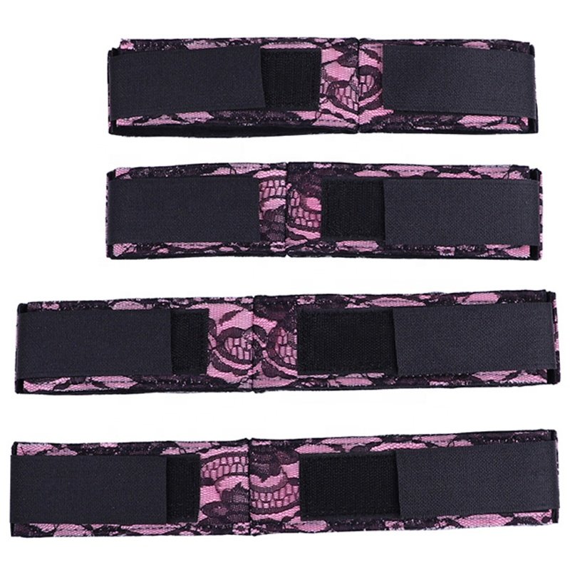 Adult Sex Toys Women BDSM Bondage Restraints Open Legs Strap Handcuffs Ankle Cuffs Bondage Set