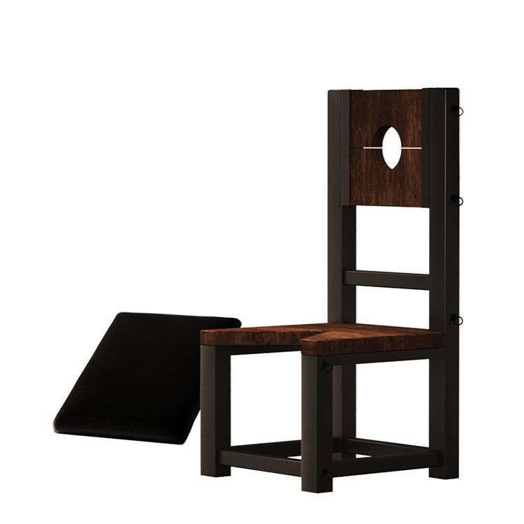 Bdsm Wooden Padded Chair Dungeon Furniture Flogger Bondage Gear Spanking Chair Flogging Furniture Sex Playroom Furniture