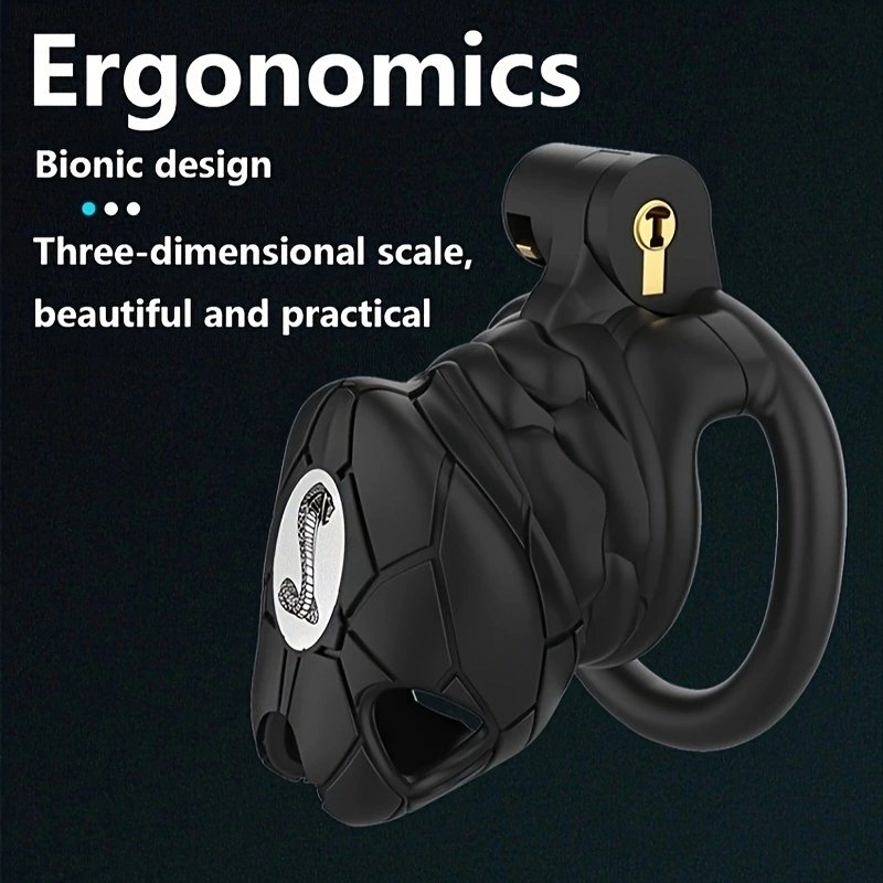 High Quality Customizable Men's Plastic Resin Chastity Devices Penis Locks and Cock Cages Male Sex Toy Bondage Gear