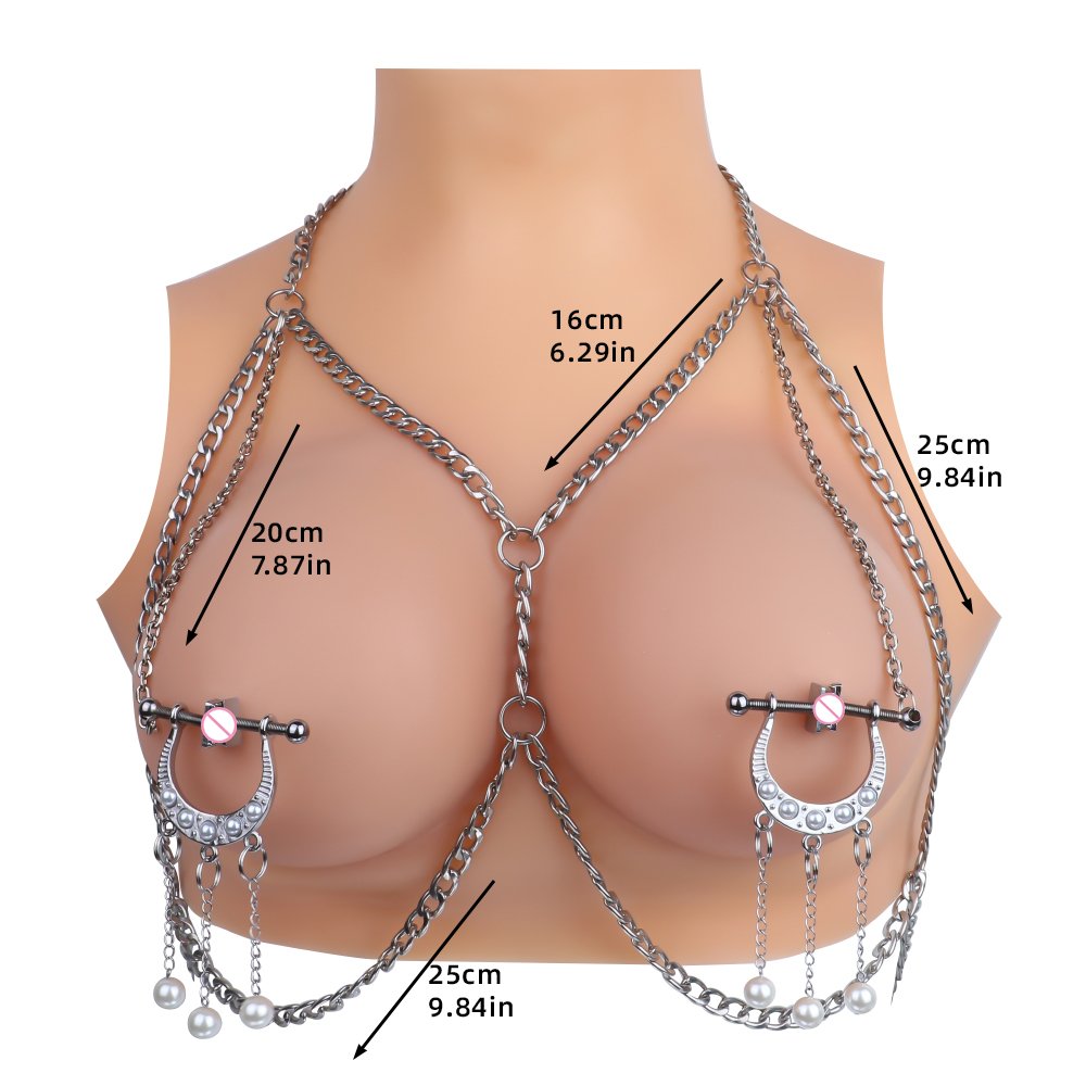 Weighted nipple clamps, lesbian female nipple clamp for Women,sexy Nipple Clips jewelry bondage BDSM gear Adult Sex Toys set