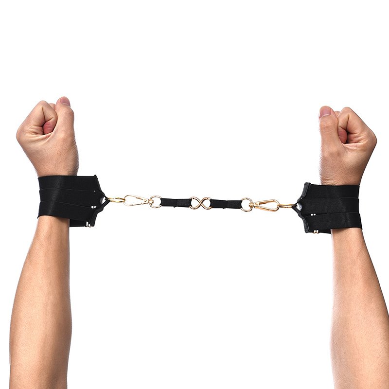 Wholesale Bdsm Play Game Sex Product Bondage Hand Cuffs Handcuffs Role Play Adjustable Harness handcuffs sex toys for couples