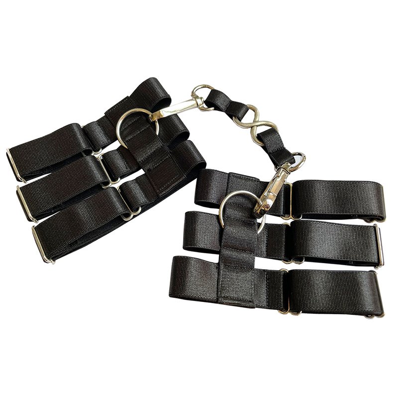 Wholesale Bdsm Play Game Sex Product Bondage Hand Cuffs Handcuffs Role Play Adjustable Harness handcuffs sex toys for couples