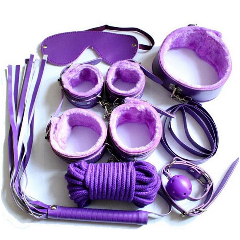 Adult products Sex Whip Long Handle Faux Leather BDSM Bondage Spanking Paddle Whips Flirting sex Tools for Couples