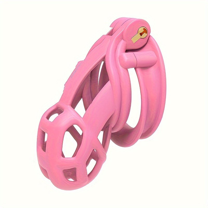 Men's Lightweight Portable Nylon Resin Adjustable Cobra Chastity Lock SM Male Restraint Device Bondage Gear Sex Toy Penis Ring