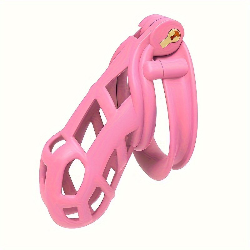 Men's Lightweight Portable Nylon Resin Adjustable Cobra Chastity Lock SM Male Restraint Device Bondage Gear Sex Toy Penis Ring