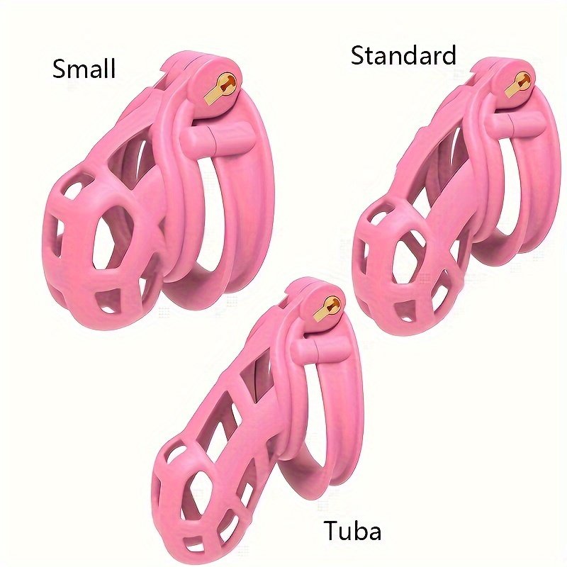 Men's Lightweight Portable Nylon Resin Adjustable Cobra Chastity Lock SM Male Restraint Device Bondage Gear Sex Toy Penis Ring