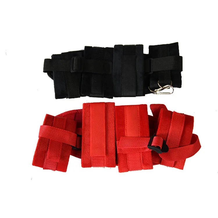 Couple BDSM Bed Restraints Kit Sex Toys Wrist Leg Restraint Straps Hand & Ankle Cuffs Adults Bed Sex Bondage Restraints Set