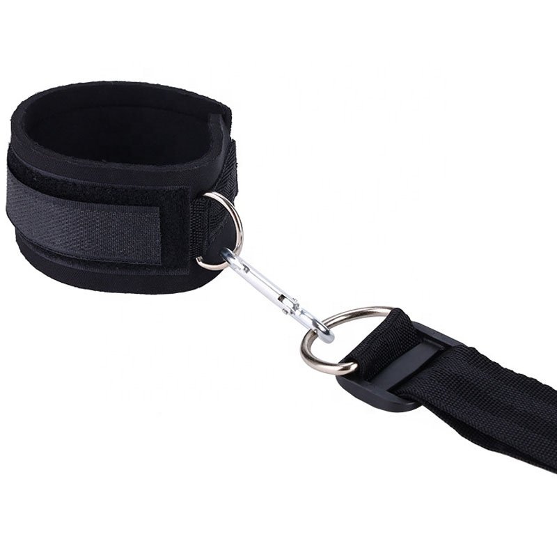 Erotic Flirting BDSM Bondage Slave Sex Toy Chinese SM Handcuffs Footcuffs Bondage Gear