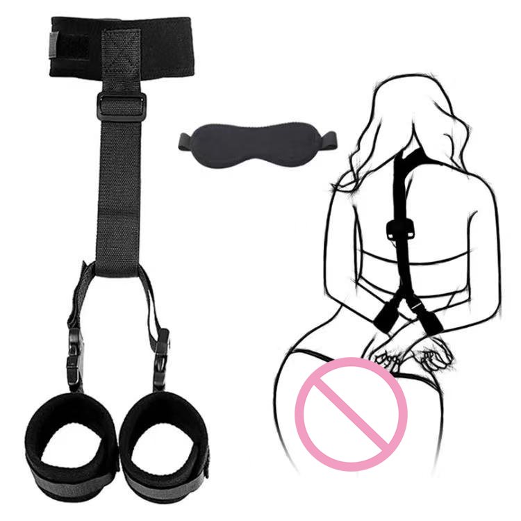 2PCS BDSM Nylon webbing Bondage Set Bondage erotic Kit SM Bondage Gear Slave Flirt SM Game Tools Kit