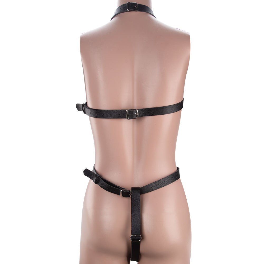 Bondage Set Leather Restraint Fetish BDSM Erotic Adult Cosplay Games Sex Toys Bondage Gear For Couples