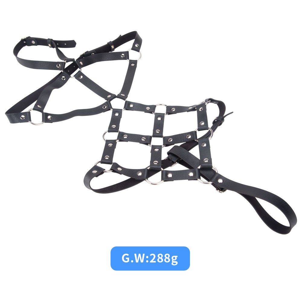 Bondage Set Leather Restraint Fetish BDSM Erotic Adult Cosplay Games Sex Toys Bondage Gear For Couples