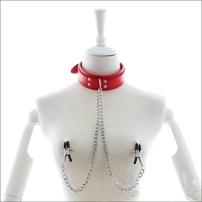 sexy adjustable nipple clip breast punk club sex waist chain Sex Woman Harness Garter Body Bondage Strap Stocking Belt Lingerie