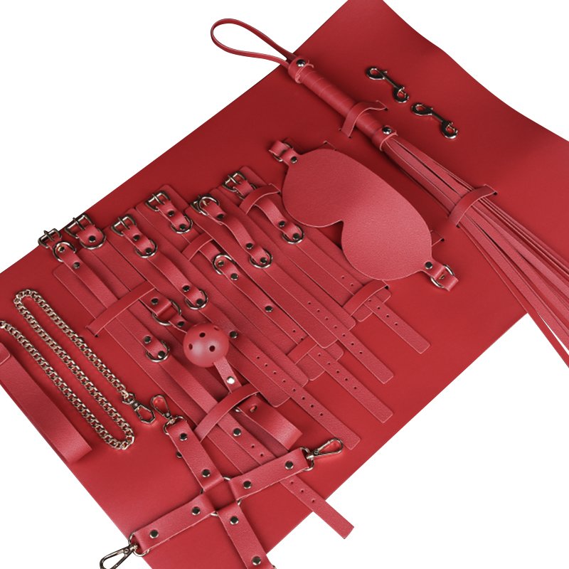 Wholesale Bondage Set Adult Toys Sex Games Handcuffs Whip Sm Sex Toy Kits Exotic Accessories Erotic Sex Toys For Women Men