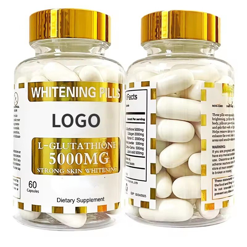 Hot sell supplement Anti Aging pills vitamin c Collagen L-glutathione Skin Whitening capsules