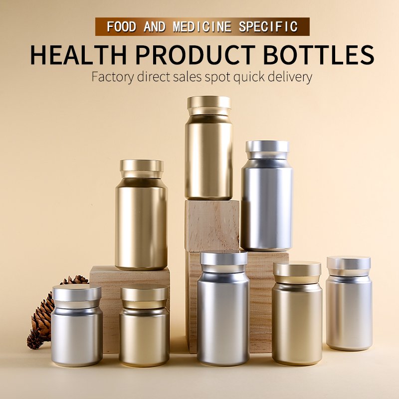 Plastic Pill Bottles 80ml-200ml HDPE/PET Pharmaceutical Capsule Pill Bottle Medicine Vitamin Supplement Bottle Container