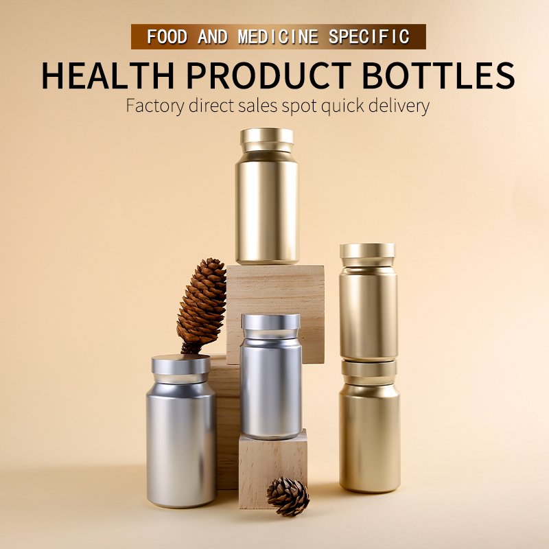 Plastic Pill Bottles 80ml-200ml HDPE/PET Pharmaceutical Capsule Pill Bottle Medicine Vitamin Supplement Bottle Container