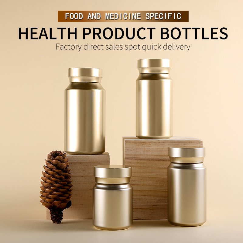 Plastic Pill Bottles 80ml-200ml HDPE/PET Pharmaceutical Capsule Pill Bottle Medicine Vitamin Supplement Bottle Container
