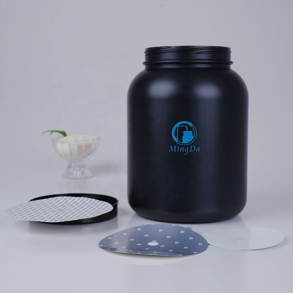 HDPE Healthcare Supplement Container Sports Nutrition Whey Protein Powder Packaging Plastic Jars