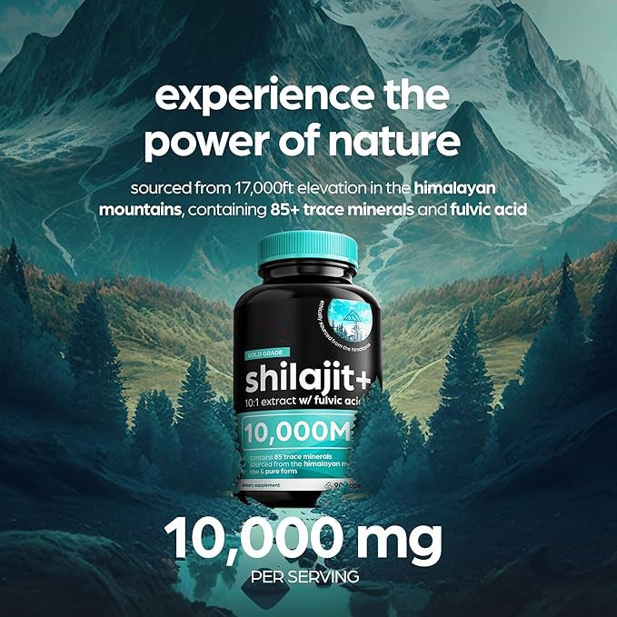 Private Label New Good Ready Formula Healthcare Vitamin 8 in 1 Energy Supplement Himalayan Shilajit Capsules