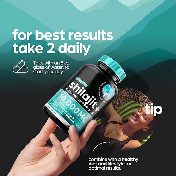 Private Label New Good Ready Formula Healthcare Vitamin 8 in 1 Energy Supplement Himalayan Shilajit Capsules
