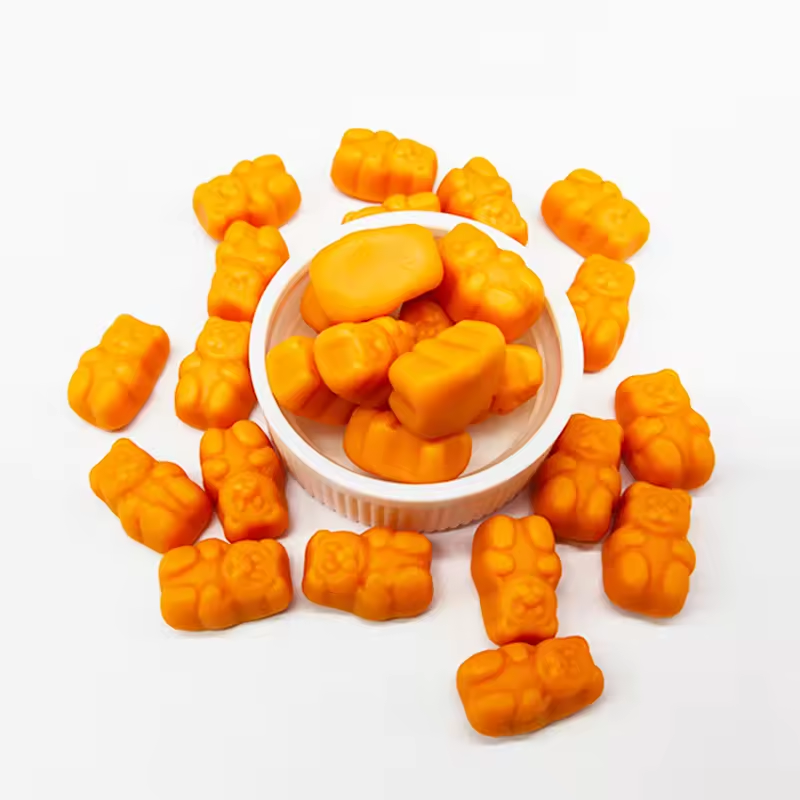OEM PRIVATE LABEL Orange Healthcare Skin Care Skin Whitening Brightening Healthcare Supplement Vitamin C Gummies