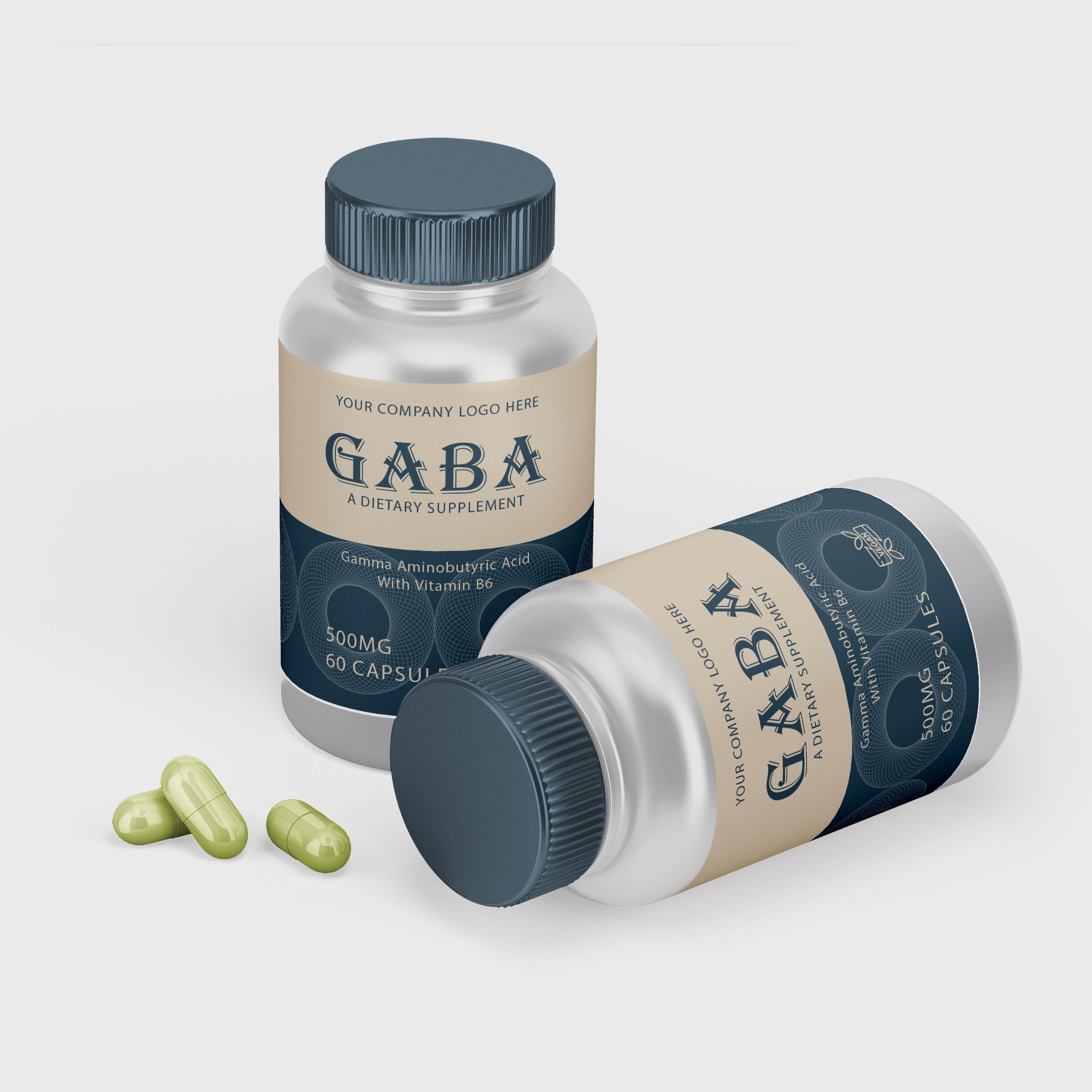 Gamma-Aminobutyric Acid(GABA) for health nutrition calm sleep & relaxation Natural formula support energy & mood for men & women