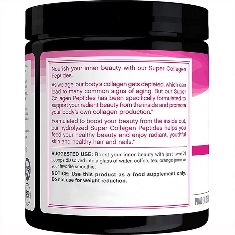 OEM bulk best healthcare 100% marine absorption vitamins collagen powder peptides for healthy