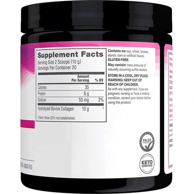 OEM bulk best healthcare 100% marine absorption vitamins collagen powder peptides for healthy