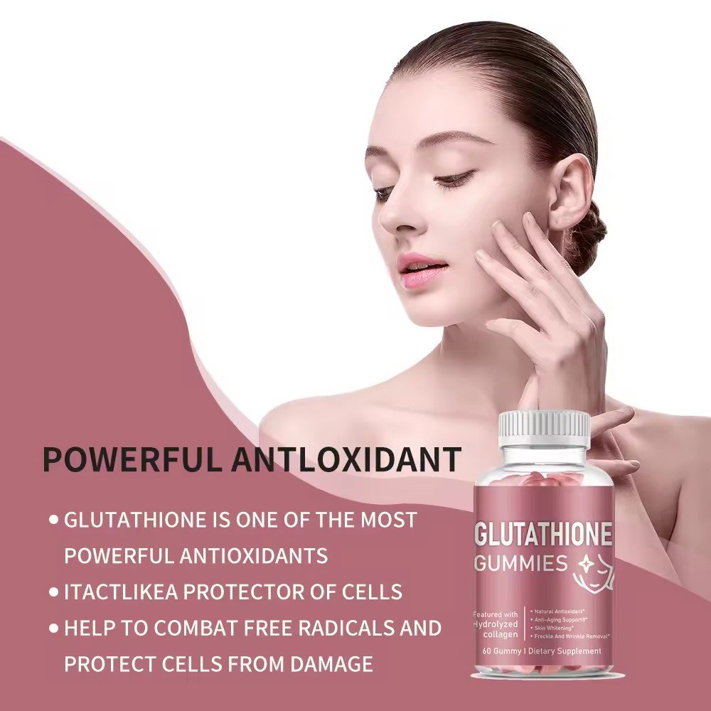 OEM Private Labels High Quality Beauty Skin Care Hair Healthcare Supplements Organic Vegan Collagen Biotin Gummies