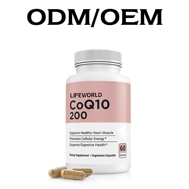 CoQ10-200mg-Softgels with PQQ BioPerine & Omega-3 120 Servings Coenzyme Q10(Ubiquinone) Supplement for High-Absorption
