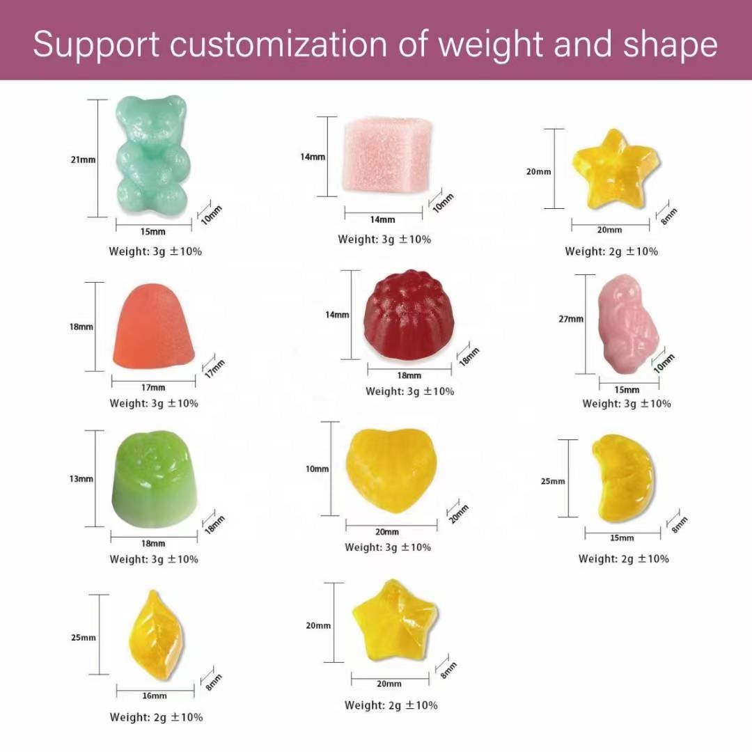 Private Label Custom Supplements for Women Buttocks Butt and Big Hips and Bums Enhancement Products Pill Health Gummy Bear Candy