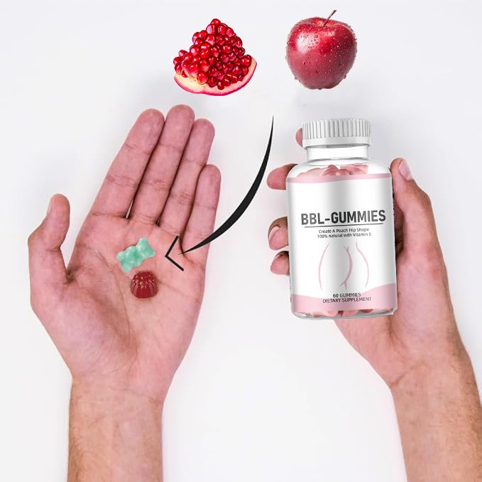 Private Label Custom Supplements for Women Buttocks Butt and Big Hips and Bums Enhancement Products Pill Health Gummy Bear Candy