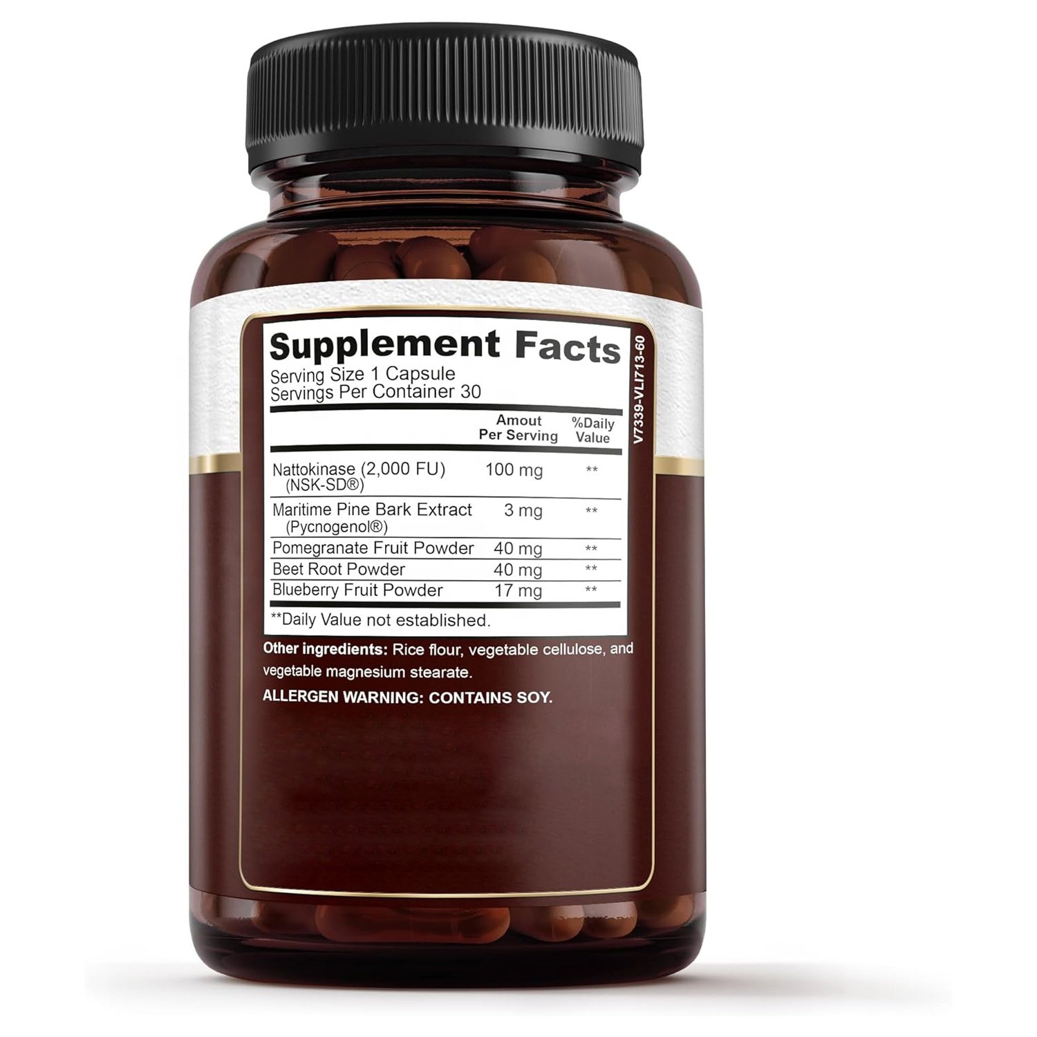 OEM hot sale nattokinase capsules arterial support with nattokinase supplements support health softgel capsules