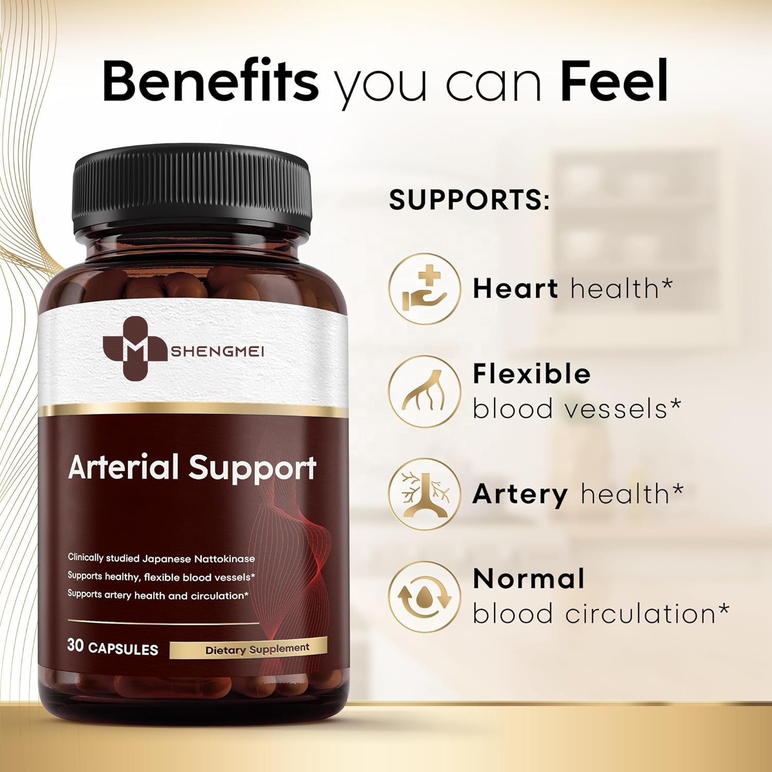 OEM hot sale nattokinase capsules arterial support with nattokinase supplements support health softgel capsules
