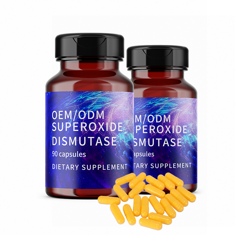 Healthcare Supplement Private Label Dietary Food Grade SOD Enzyme Powder Superoxide Dismutase Capsules
