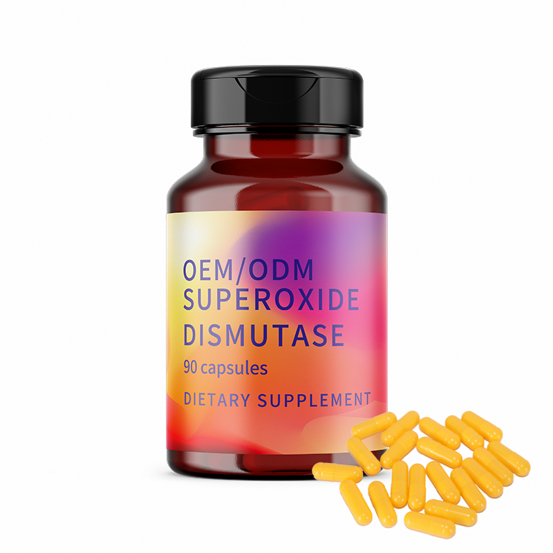 Healthcare Supplement Private Label Dietary Food Grade SOD Enzyme Powder Superoxide Dismutase Capsules