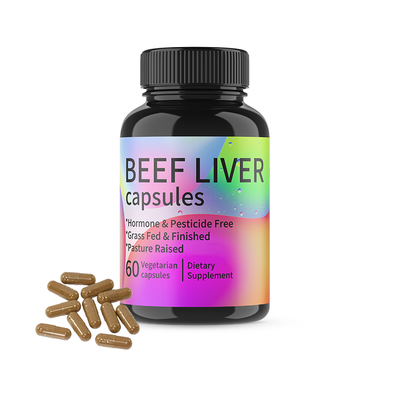 Healthcare Supplement Private Label Wholesale Vitamin A B12 Beef Liver Powder Beef Liver Capsules
