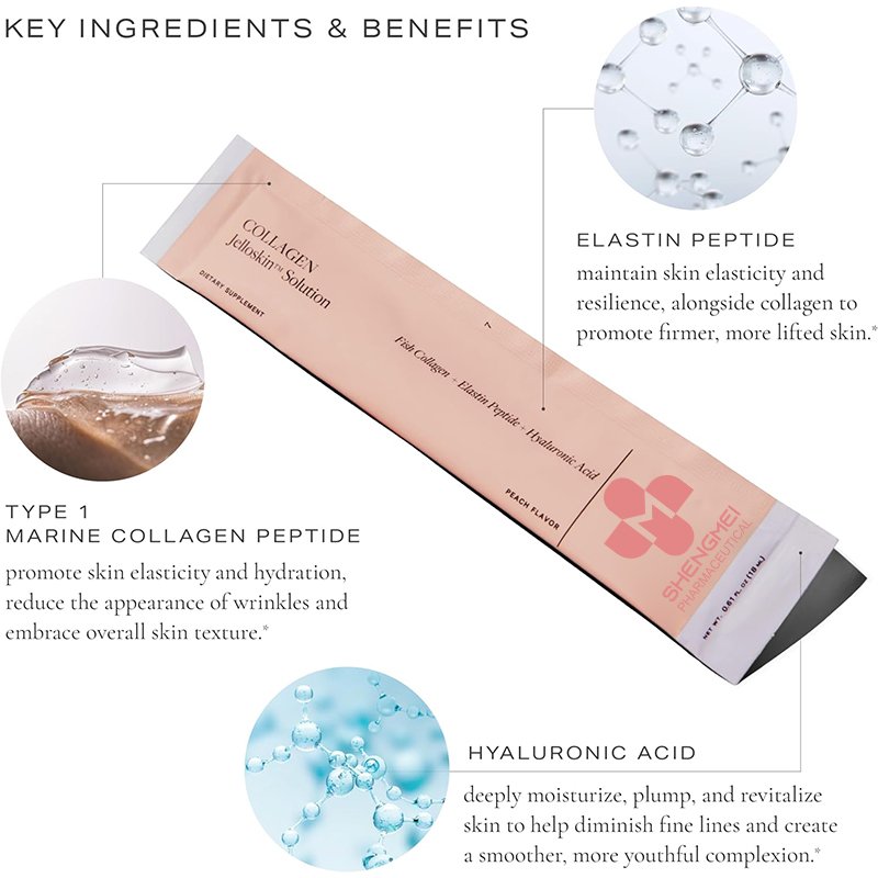 Health care Supplements skin whitening supplement delicious beauty collagen jelly stick
