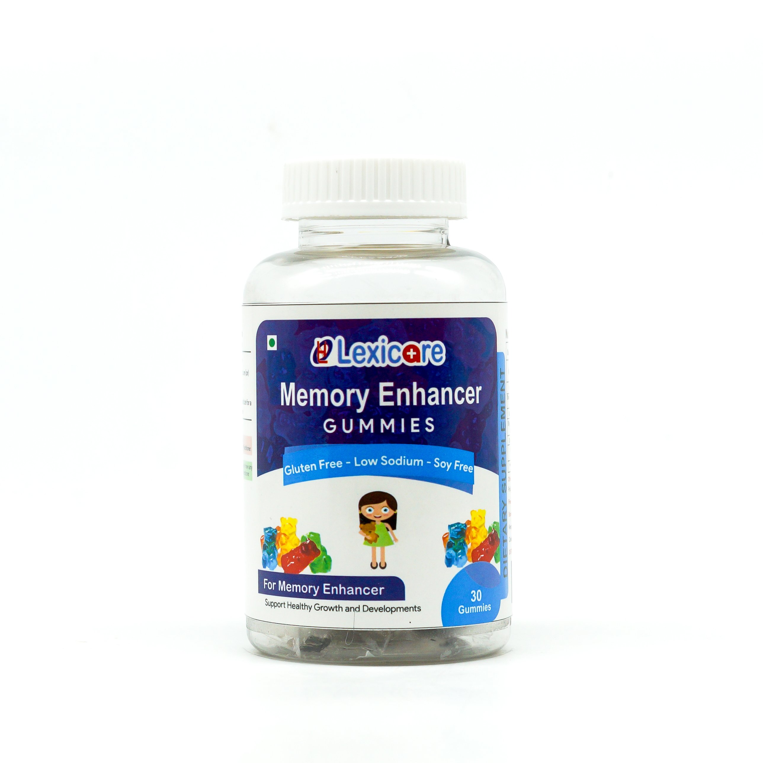 GMP Certified Focus Kids Vitamins Attention Gummy Supplement Pectin Focus Gummies for Kids Brain