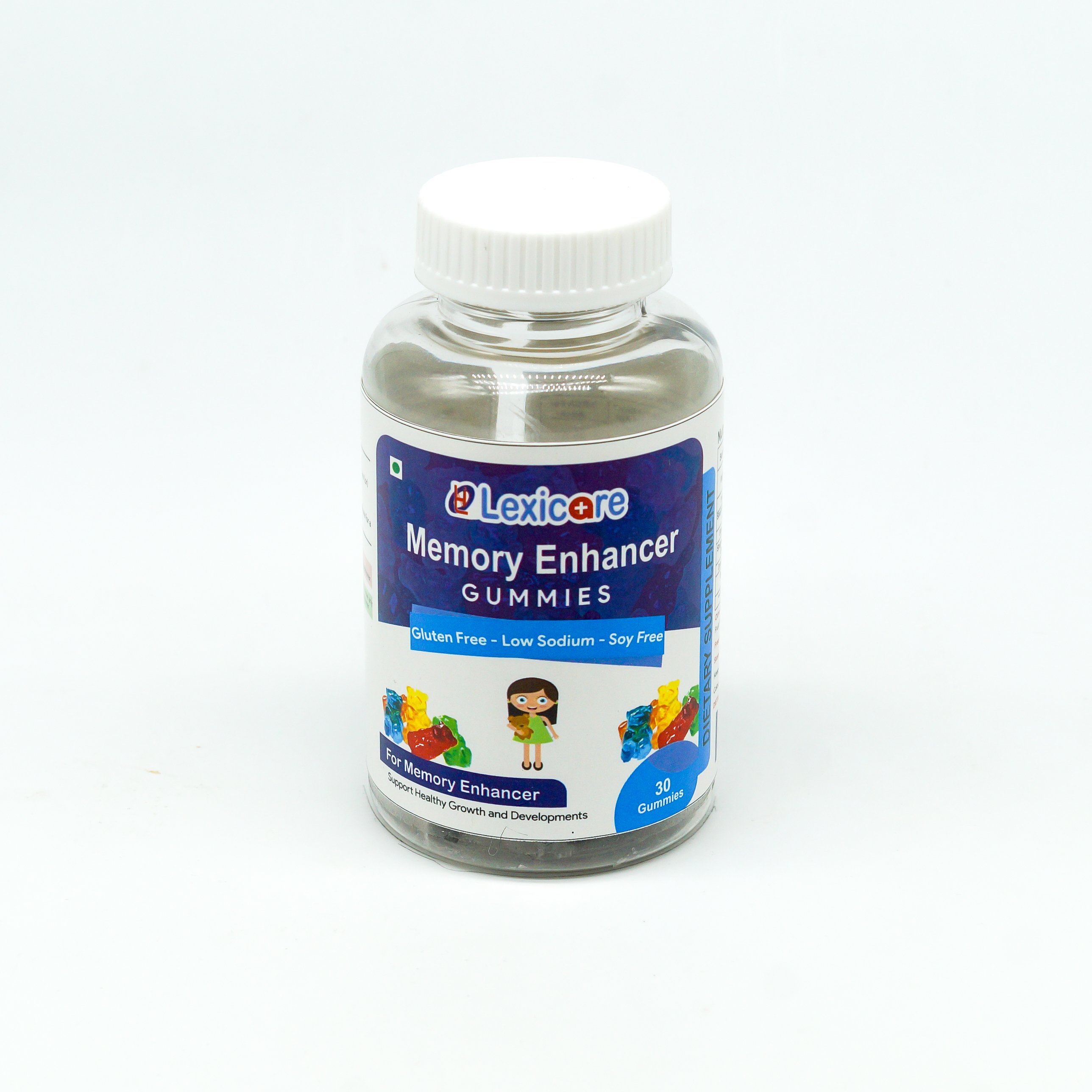 GMP Certified Focus Kids Vitamins Attention Gummy Supplement Pectin Focus Gummies for Kids Brain