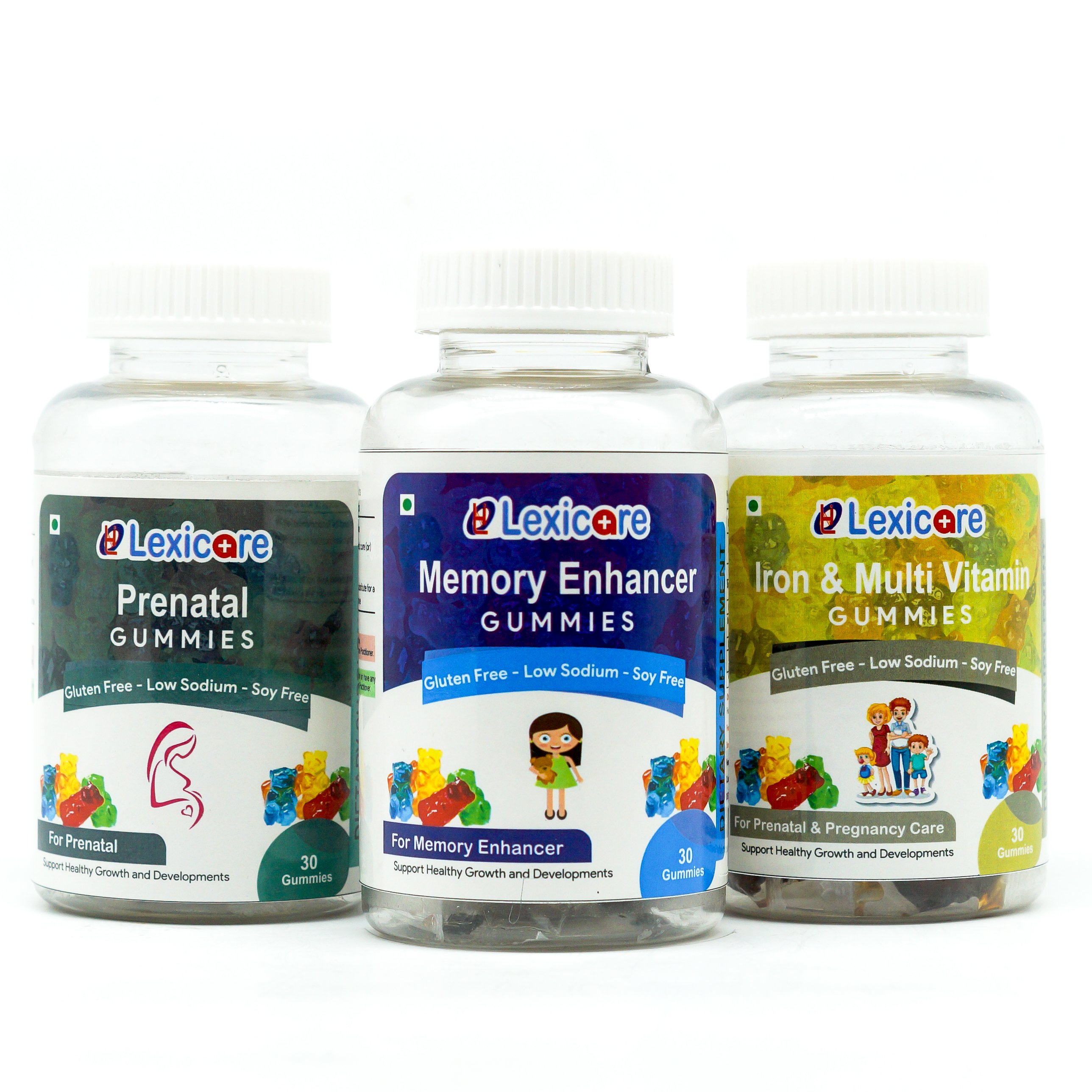 GMP Certified Focus Kids Vitamins Attention Gummy Supplement Pectin Focus Gummies for Kids Brain