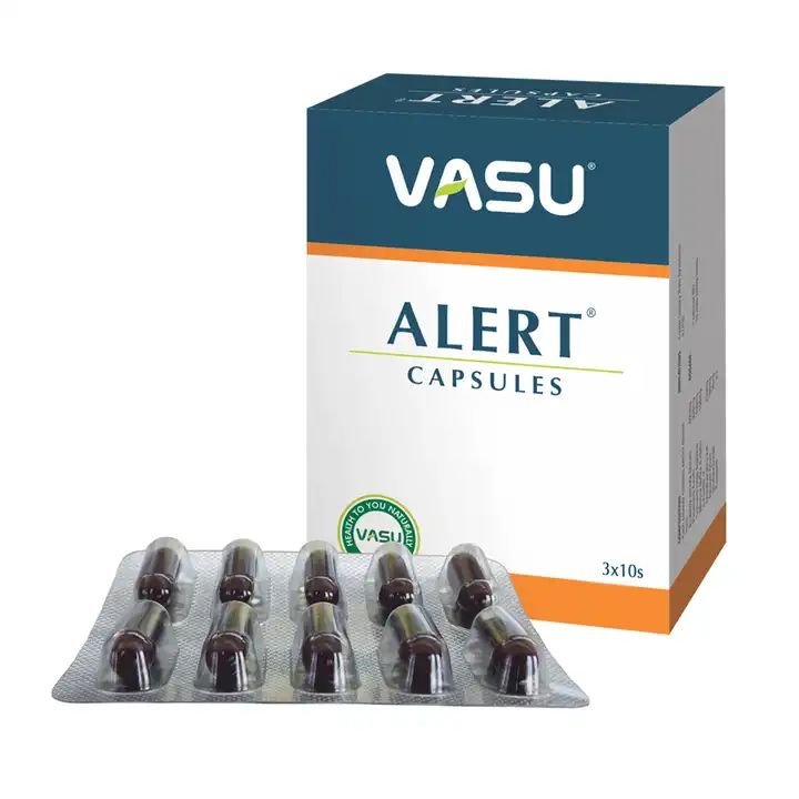 Indian Manufacturer's Healthcare Supplements Alert Herbal Stress Anxiety Relief Capsules Tablets Wild-Cultivated Herbal Liquid