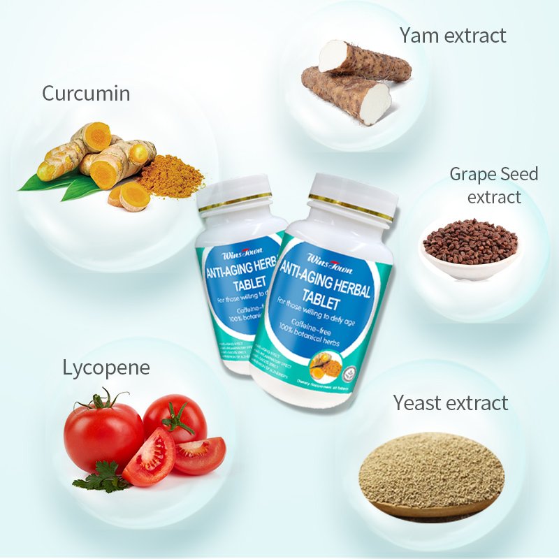 Healthcare supplement anti-aging herbal tablet health care skin whitening spots fading skin whitening tablet skin beauty pill