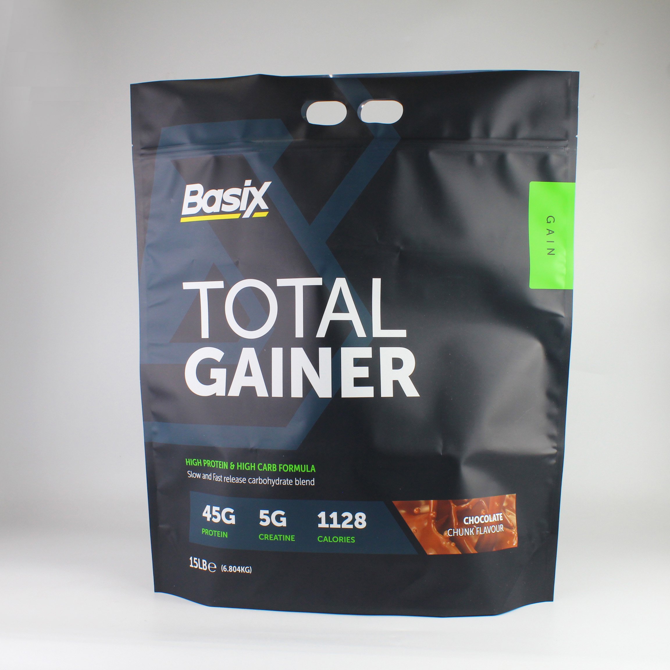 Biodegradable 1kg Healthcare Supplement Ziplock Flat Bottom Pouch Bag Whey Protein Powder Packaging Bag with zipper