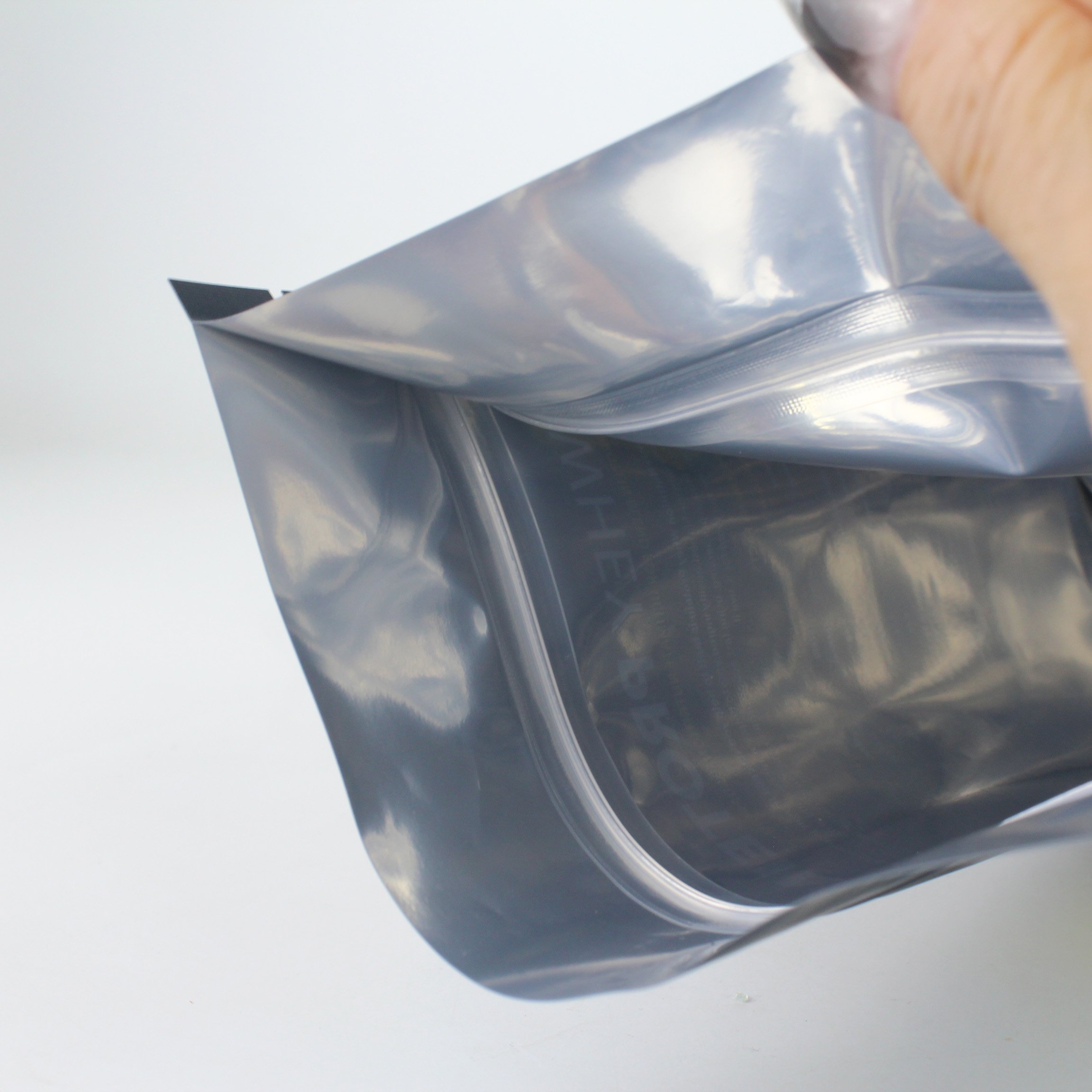 Biodegradable 1kg Healthcare Supplement Ziplock Flat Bottom Pouch Bag Whey Protein Powder Packaging Bag with zipper