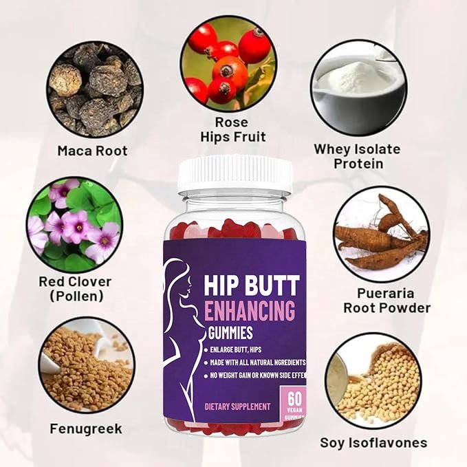 Suplementos Butt Booster Healthcare Gummies Supplements Gummy Candy Butt Enlargement Other Healthcare Supplement BBL Gummies