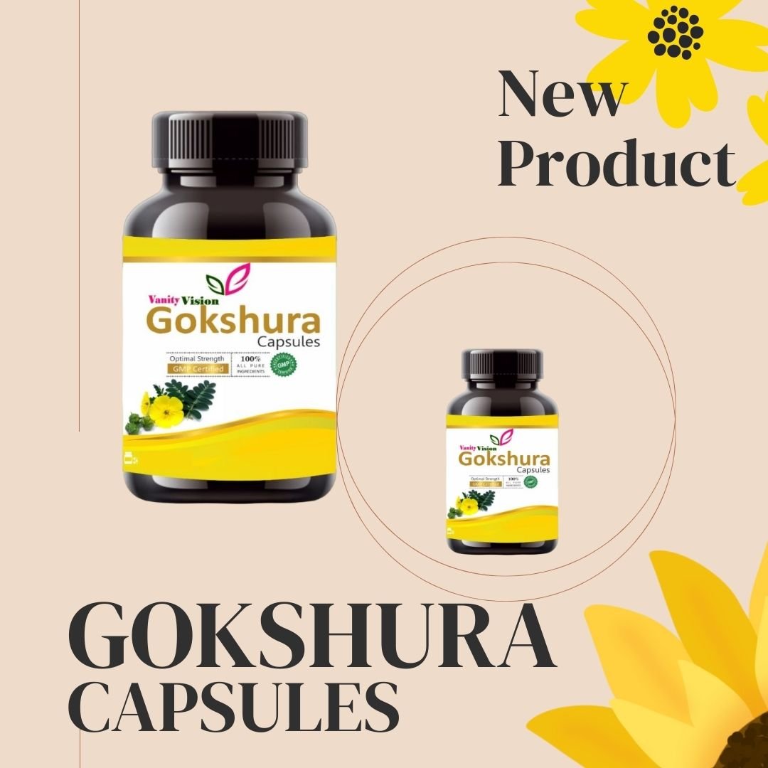 Herbal Gokshura Capsules for Men's Vitality, Hormone Balance, Customization available, Private labeling