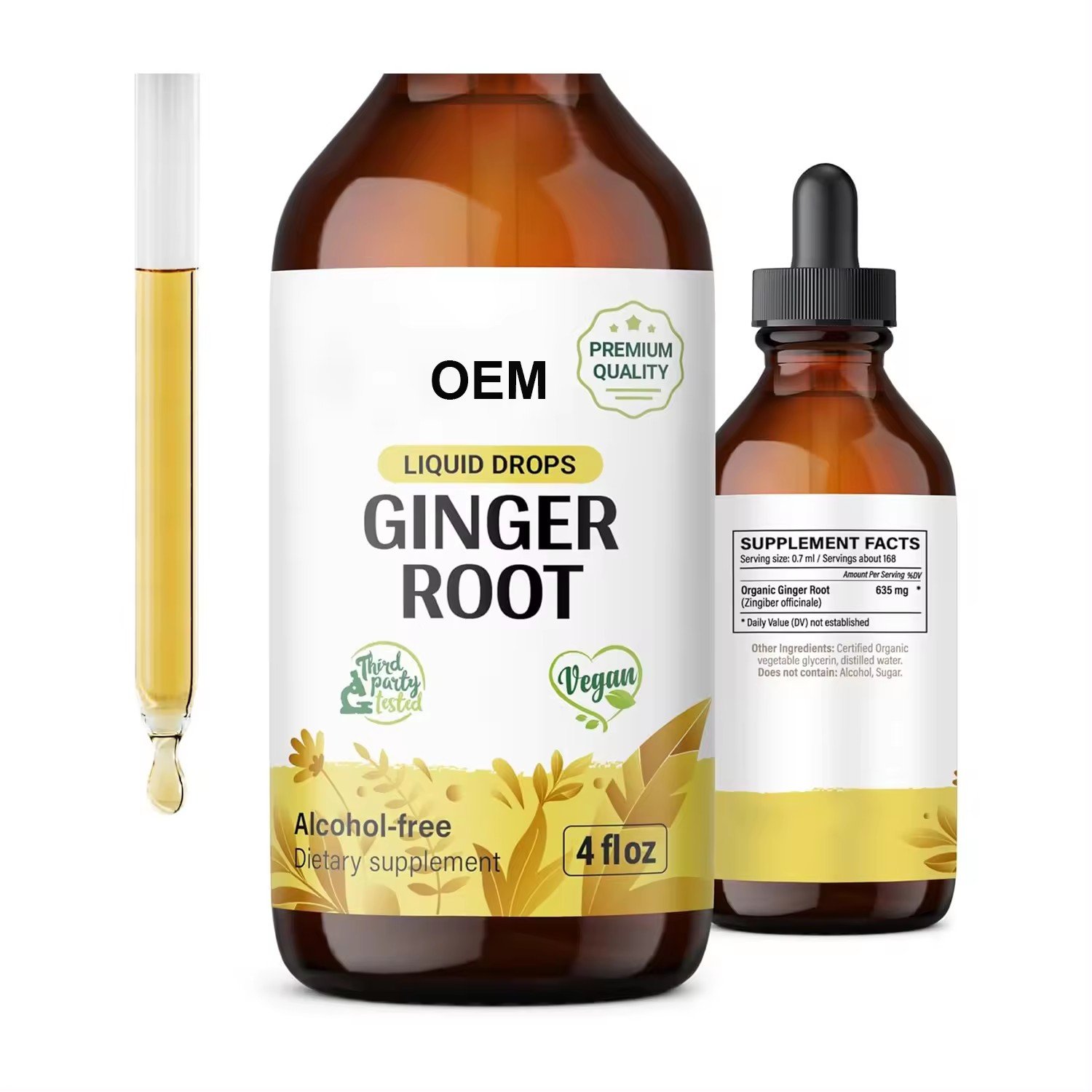 OEM Healthcare Dietary Supplement Antioxidant Skin Whitening Liquid Lightening L-Glutathione Drops