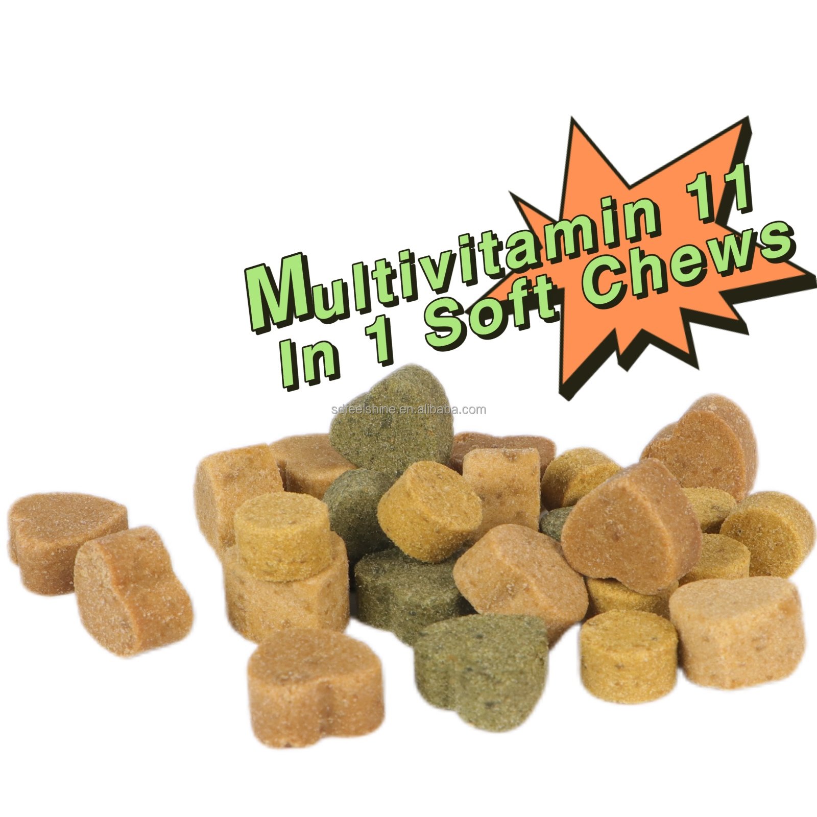 OEM Private Label Multivitamin Soft Chews Cats Joint And Heart Health Support For Dogs Immune Support