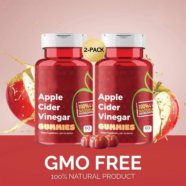 Wholesales Private Label Organic Healthcare Supplement Bear Vegan Slimming Lose Weight Loss ACV Cider Vinegar Gummies